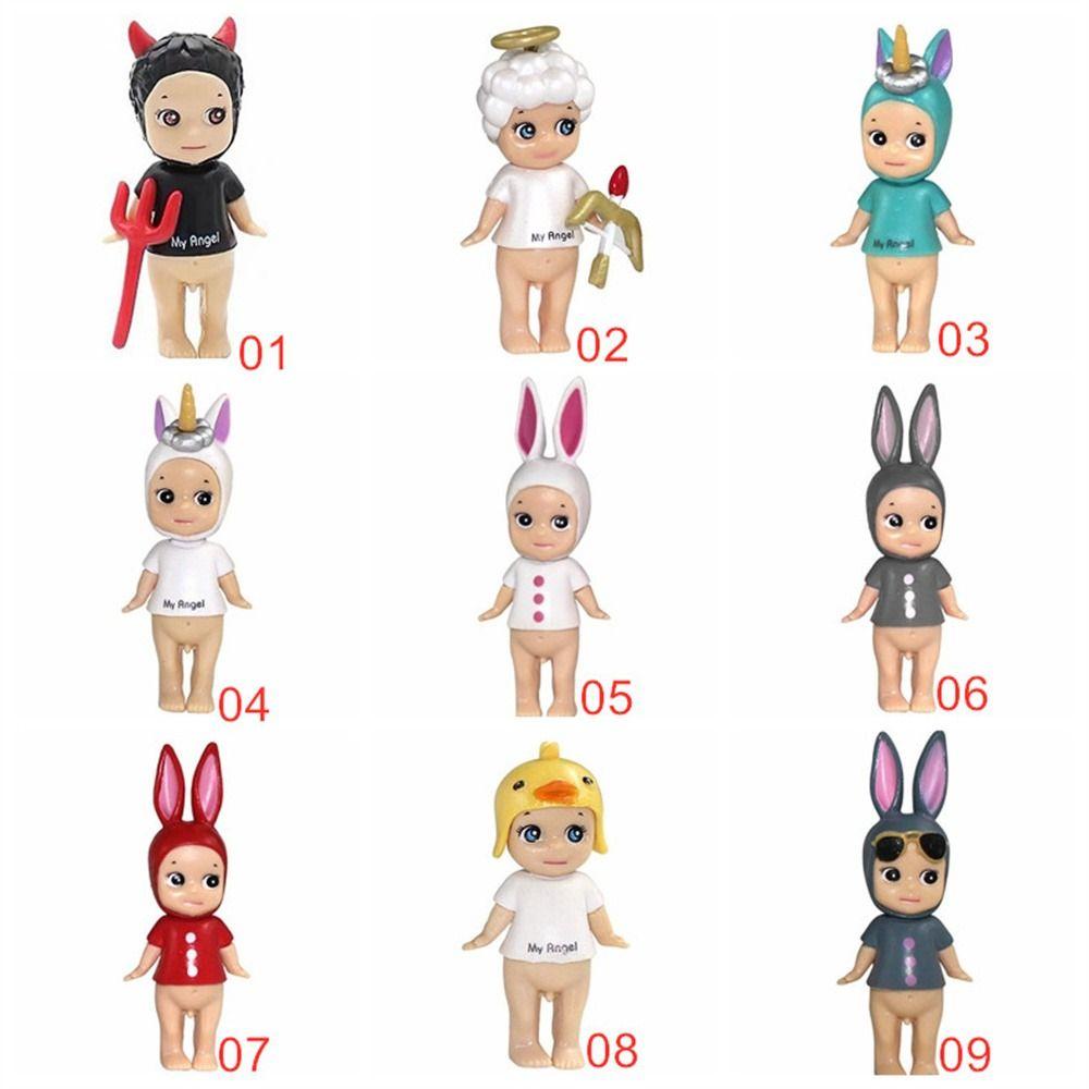 Shanrong Mô Hình Nhân Vật sonny angel anime angel Bằng pvc Để Bàn Trang Trí