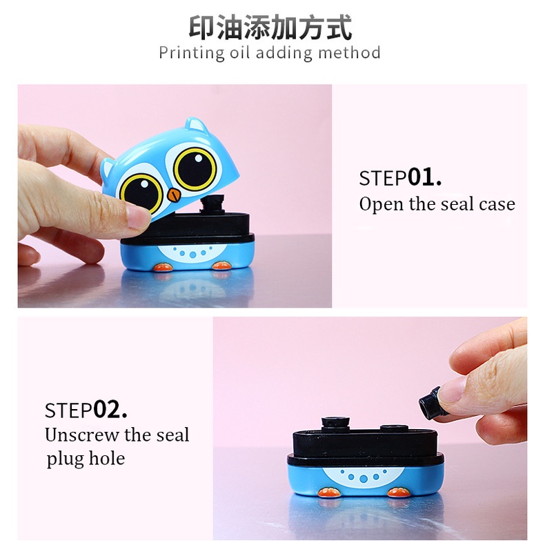 Con Dấu Đóng Tên Chống Thấm Nước Không Phai Màu Cho Học Sinh