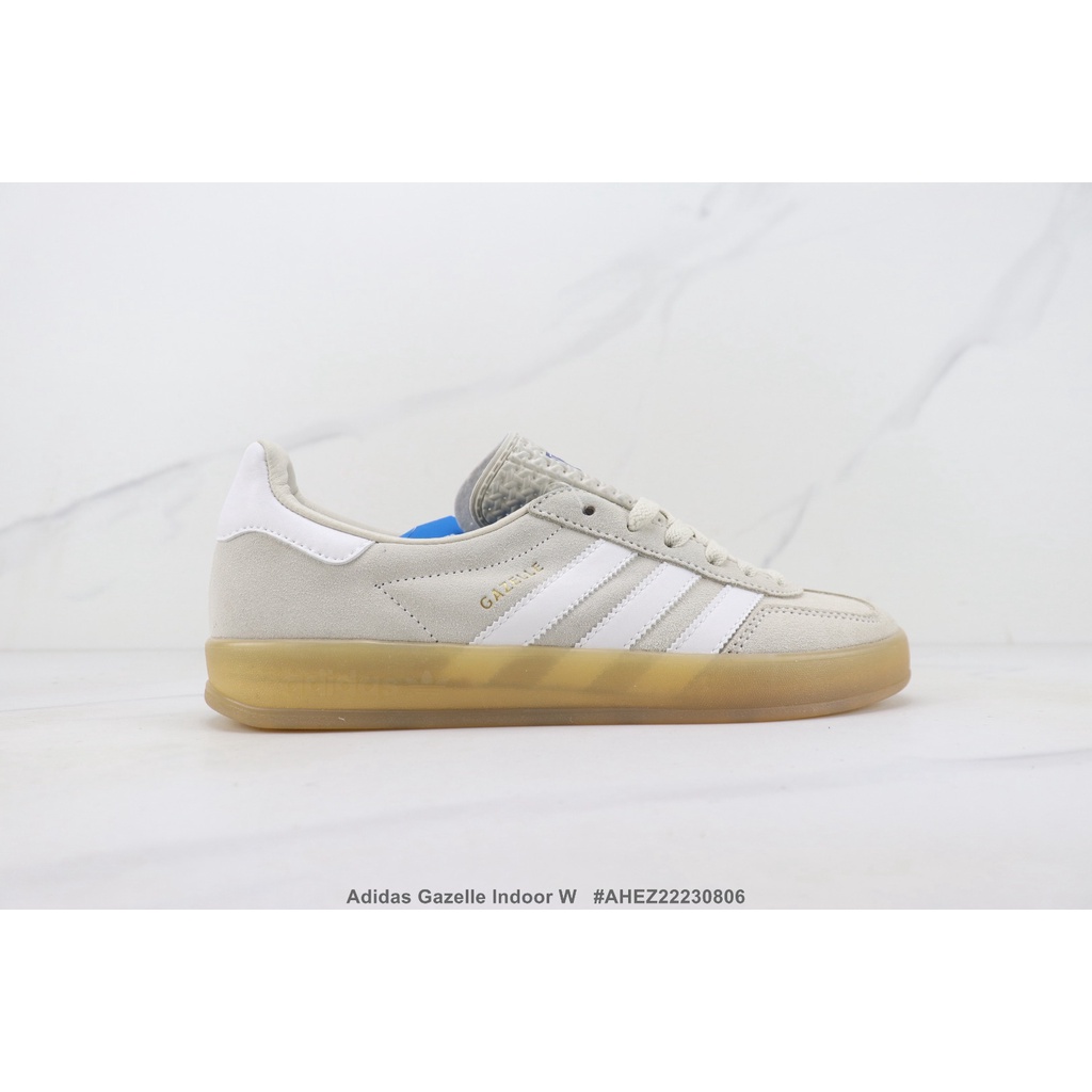 Giày Thể Thao adidas gazelle Da Bò Mang Trong Nhà Phong Cách retro Có Size 36-45