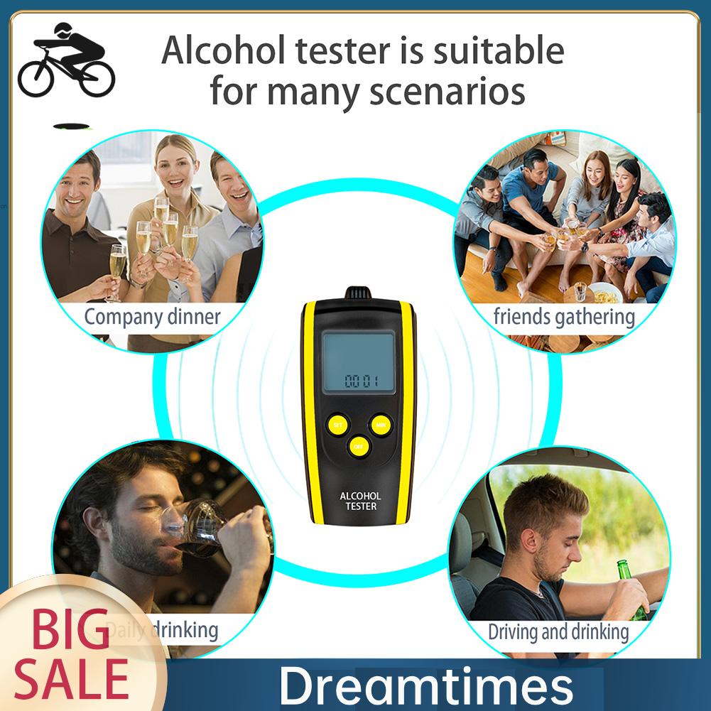 Thiết Bị Kiểm Tra Nồng Độ Cồn Màn Hình lcd ht-611 dreamtimes1.vn