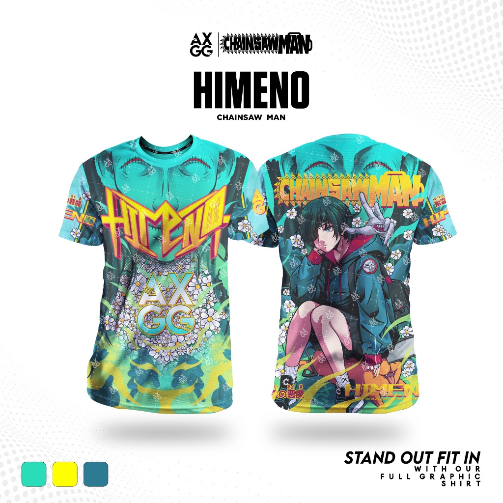 'Người cưa xích - Áo sơ mi Anime Himeno'