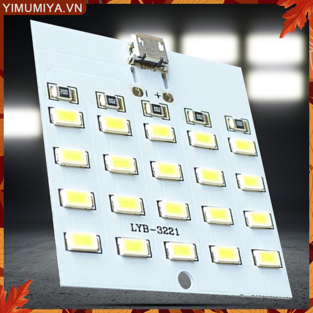 ☼Yimumiya ☼ Bảng Đèn Led usb Khẩn Cấp 8 / 12 / 16 / 20 430ma ~ 470ma diy