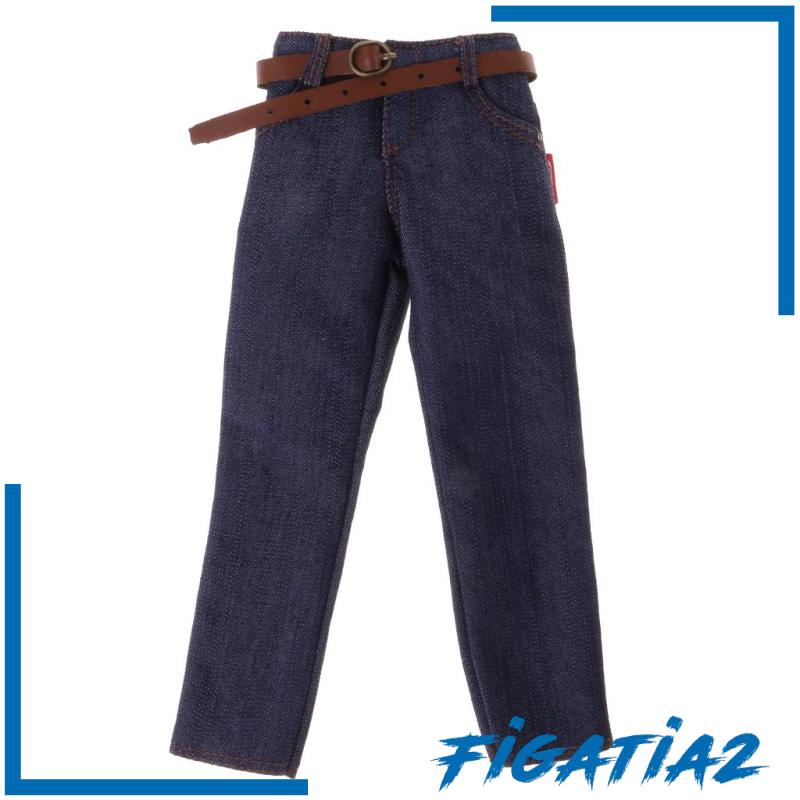 1 Mảnh Quần Jean denim Cho Mô Hình Nam 12 "Tỉ Lệ 1 / 6