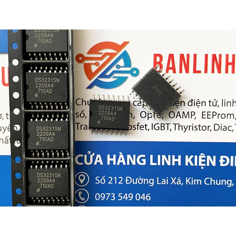 DS3231 DS3231SN IC thời gian thực SOP-16