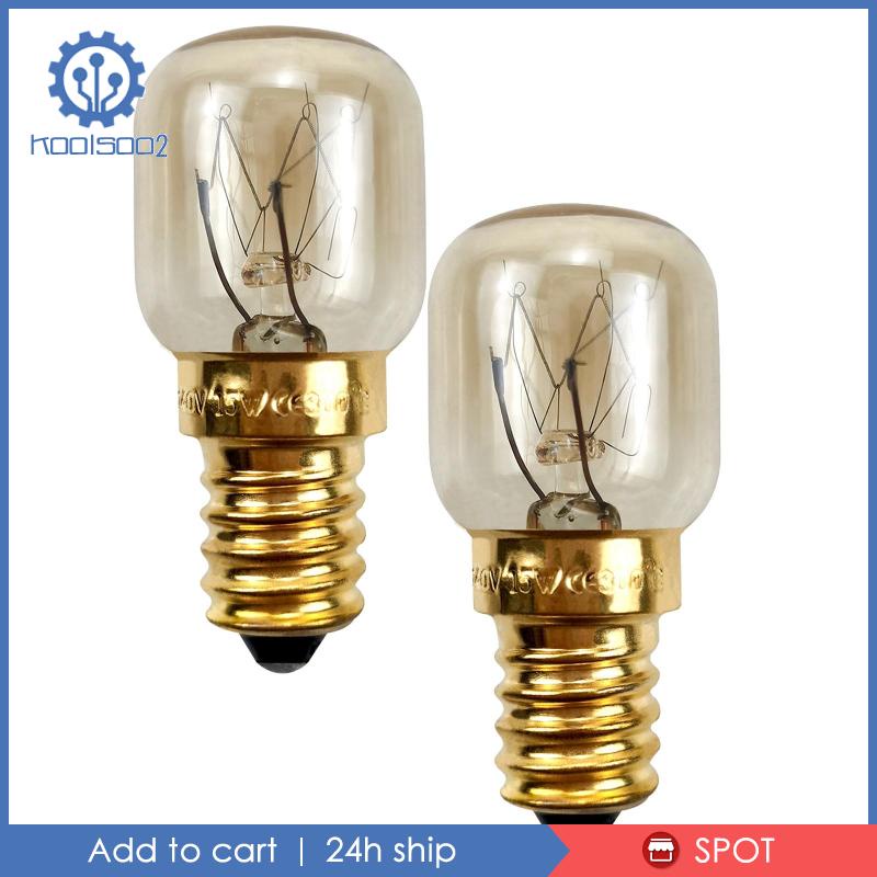 Set 2 Bóng Đèn Dây Chịu Nhiệt Siêu Bền Dùng Cho Lò Vi Sóng / Tủ Lạnh