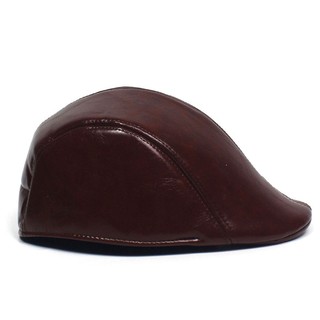 Fancyqube Mũ Beret Da Thời Trang Dành Cho Nam