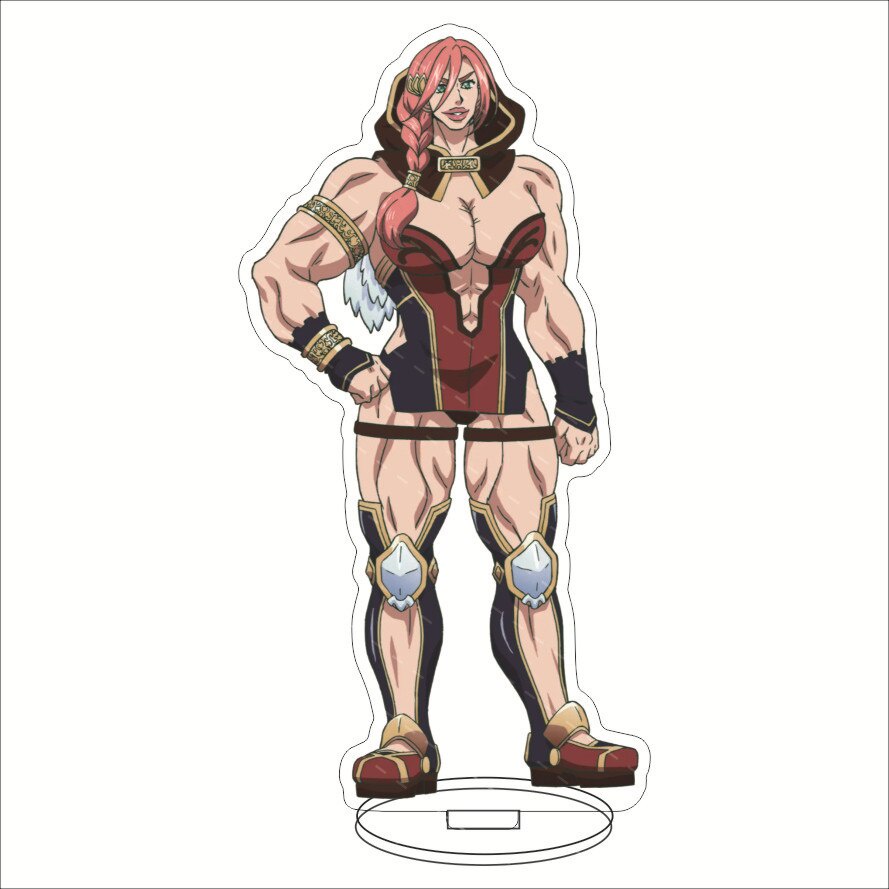Mô hình Standee Đại chiến người và thần Record of Ragnarok Acrylic Stand Shuumatsu No Valkyrie Anime decor góc học tập