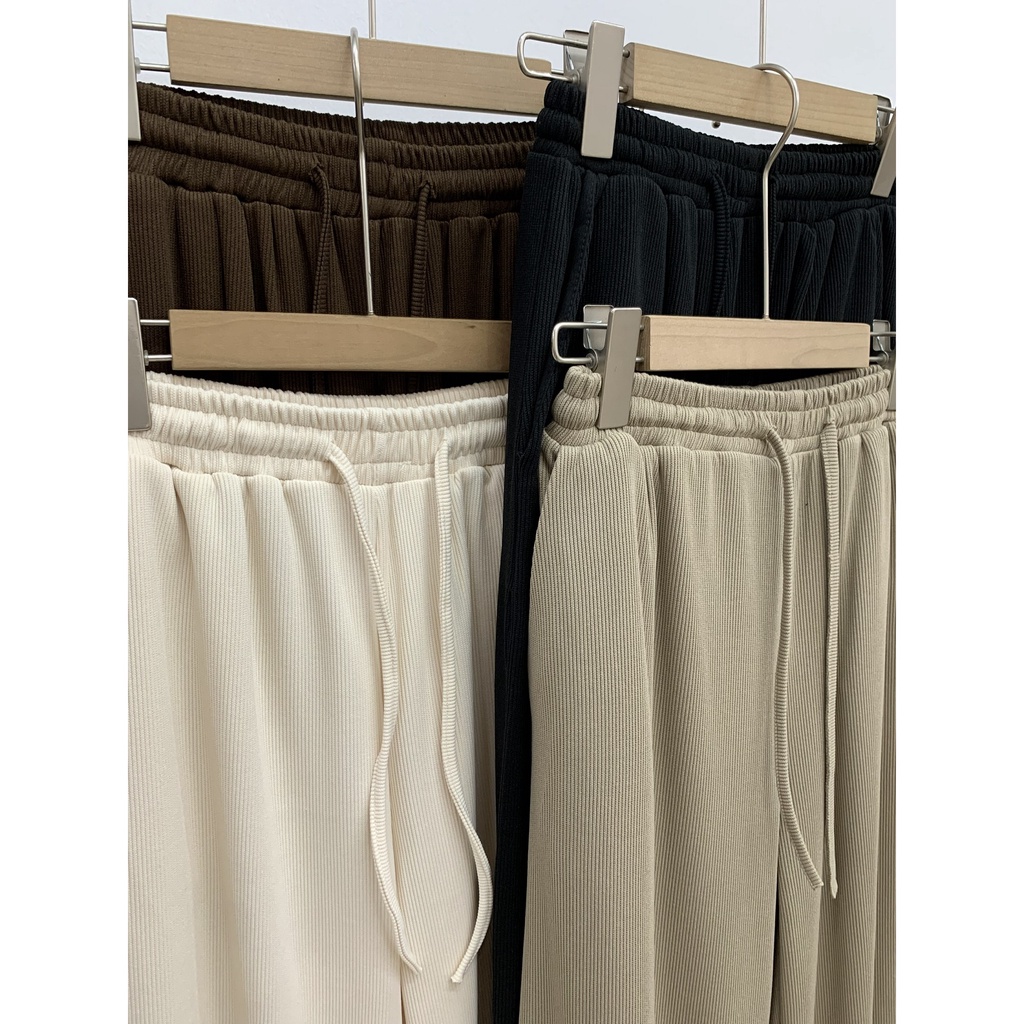Quần culottes nỉ tăm dáng dài Q490 SUSSTORE