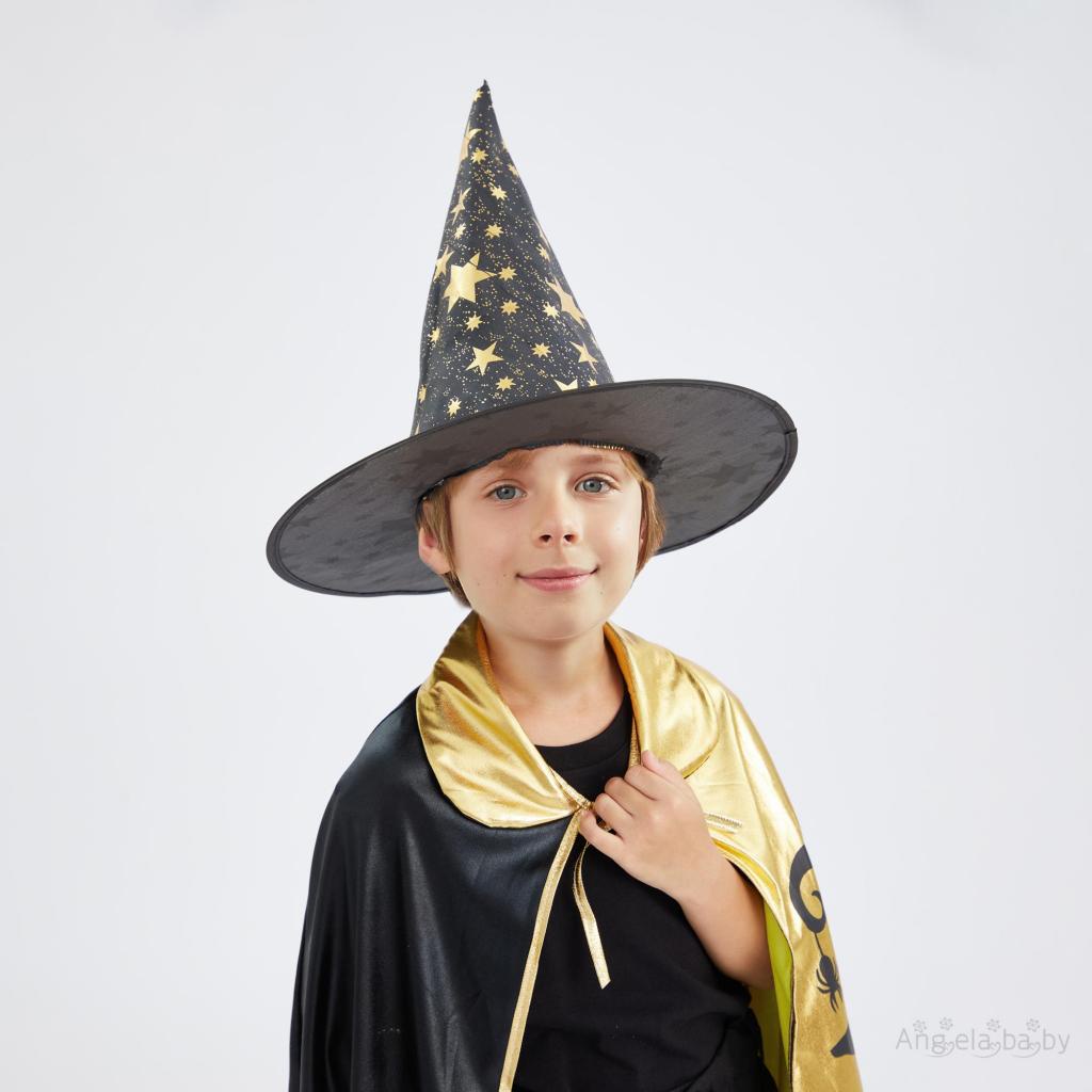 Áo Choàng Phù Thủy Hóa Trang halloween Cho Bé