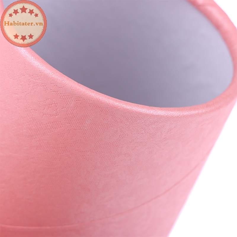 1 Hộp Giấy Tròn Đựng Quà Kẹo Có Nắp In Hình Hoa Dùng Làm Quà Cưới