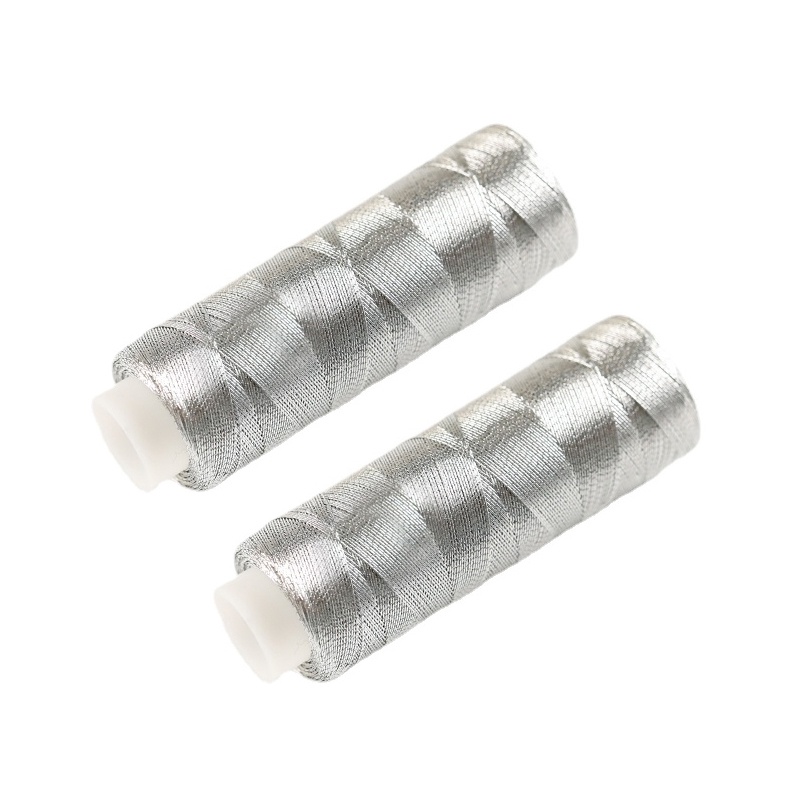 Set 200 Cuộn Chỉ May Màu Vàng / Bạc