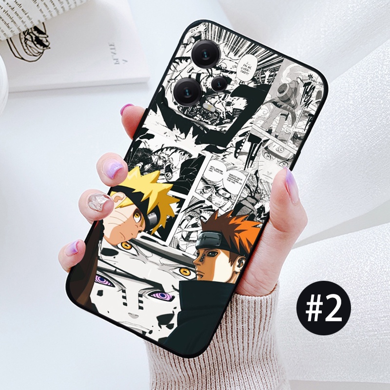 Xiaomi 13 12 11 10T 11T 12T Lite PRO 4g 5G Naruto Payne Yuzhi wave spot Matte Straight Casing Soft Case
