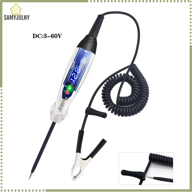 Sam Bút Thử Điện Kỹ Thuật Số Đèn led 3-60v dc Chuyên Dụng