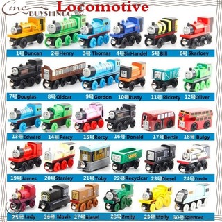 Bs bộ đồ chơi mô hình xe lửa thomas and friends bằng hợp kim gỗ có nam châm