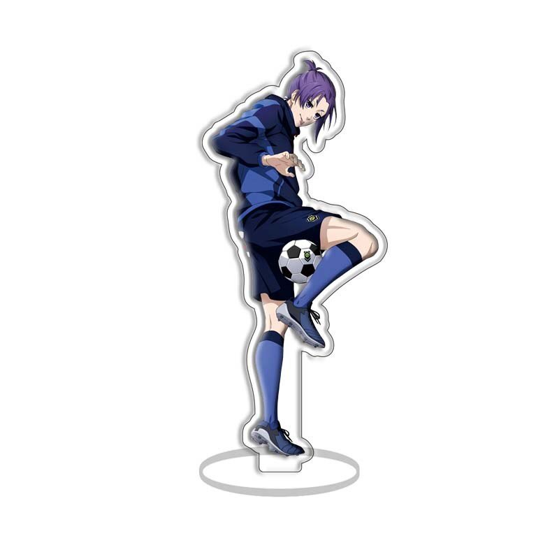 Mô hình standee Anime Blue Lock Isagi Yoichi Cosplay Acrylic Stand Chigiri Hyoma Reo Mikage trang trí để bàn 15CM