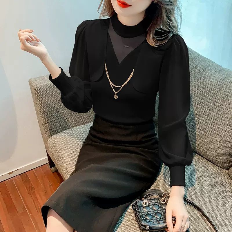 Áo Kiểu Tay Phồng Phong Cách Hàn Quốc Mới Cho Nữ