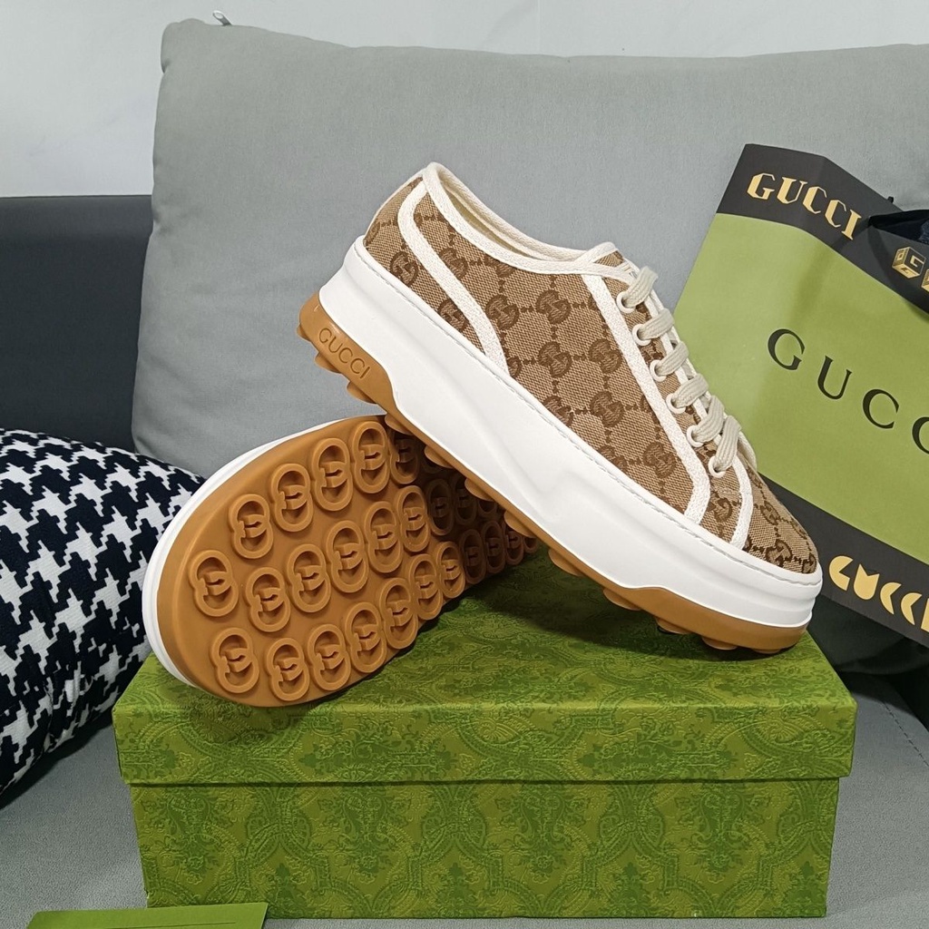 Giày Thời Trang Đế Dày Cổ Cao Thêu Họa Tiết Cá Tính Cho Nam Nữ