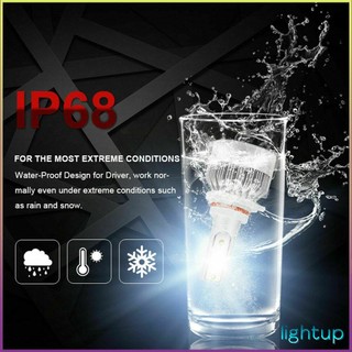 2Pcs Led Headlight 3000K Front Light Conversion Kit Bulbs [R/11]