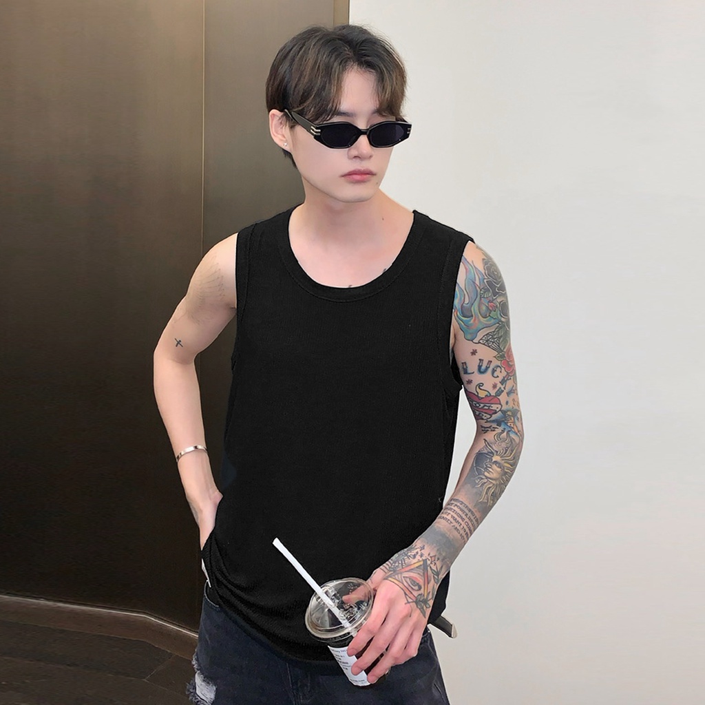 Áo tanktop nam tăm lạnh viền