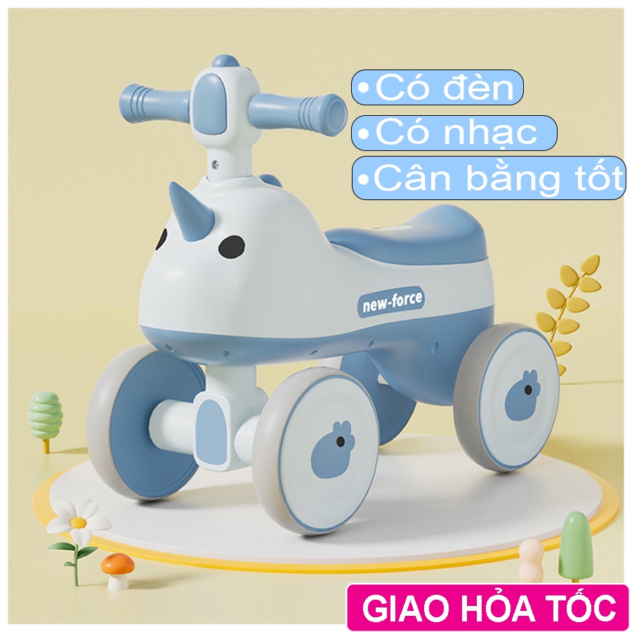 Xe chòi chân cho bé, CÓ ĐÈN NHẠC, TỪ 1-5 TUỔI, XE LẮC CHO BÉ, Obama Baby