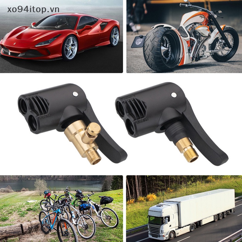 Xoitop Van Bơm Hơi Bánh Xe Hơi Nhỏ Gọn Có Kẹp Nối vn