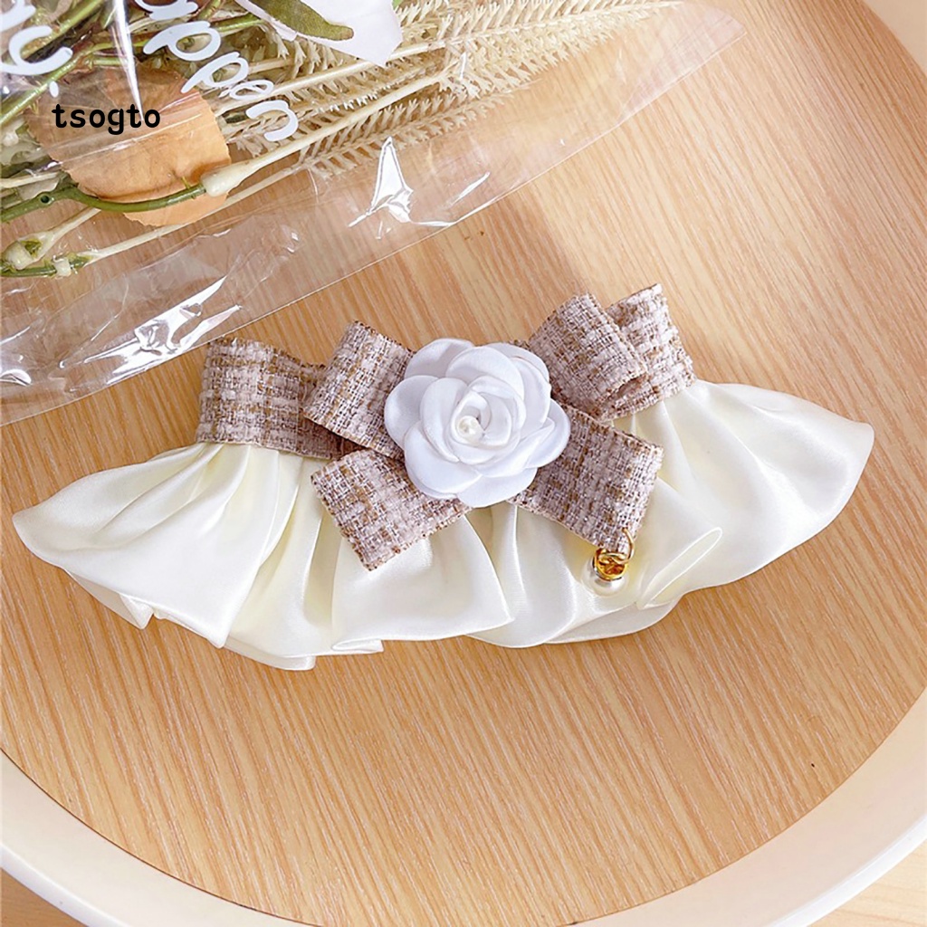 Yếm Đeo Cổ Đính Nơ Xinh Xắn Cho Thú Cưng