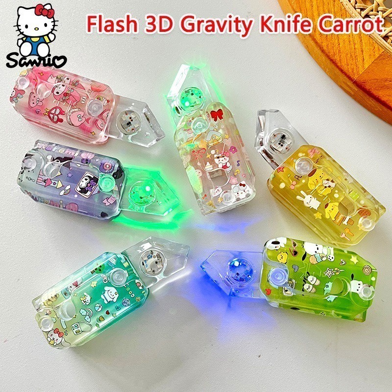 Sanrio Dao Nhựa Đồ Chơi Phát Sáng In Hình Hoạt Hình Cho Bé