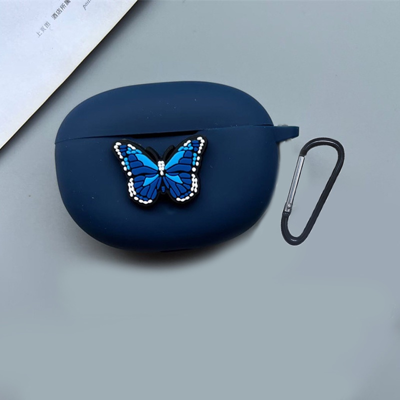 Vỏ Bảo Vệ Hộp Sạc Tai Nghe bluetooth earfun air pro 3 / free pro 2 pro2 Bằng Silicon Họa Tiết Hoạt Hình Dễ Thương