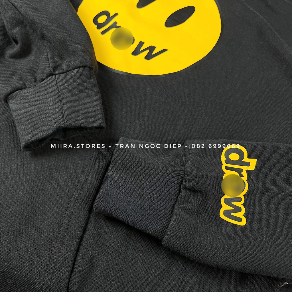 MASCOT HOODIE SS21-22 - Áo nỉ có mũ / áo hoodie nỉ lót bông in hình Mặt cười
