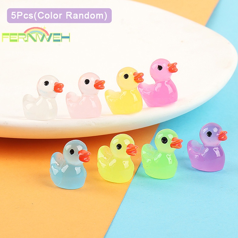 Set 5 Vịt Dạ Quang Trang Trí Phong Cảnh diy