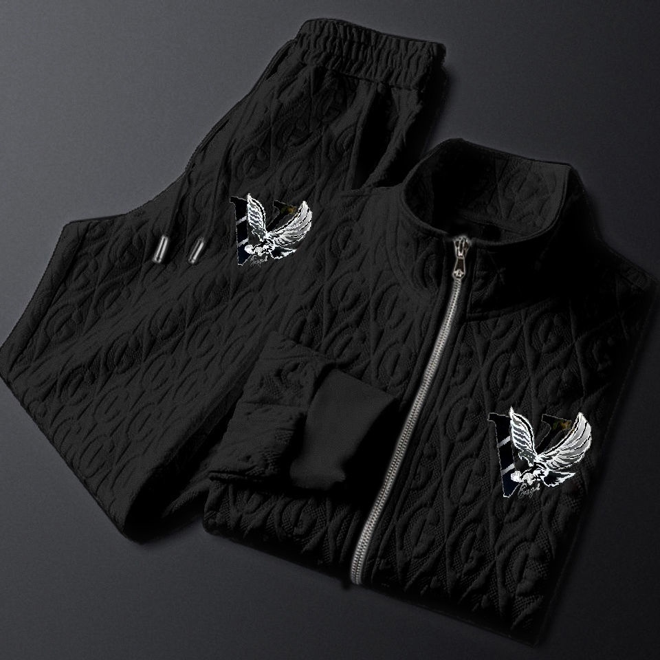 Bộ Đồ Thể Thao Dài Tay Màu Sắc Đơn Giản Cho Nam