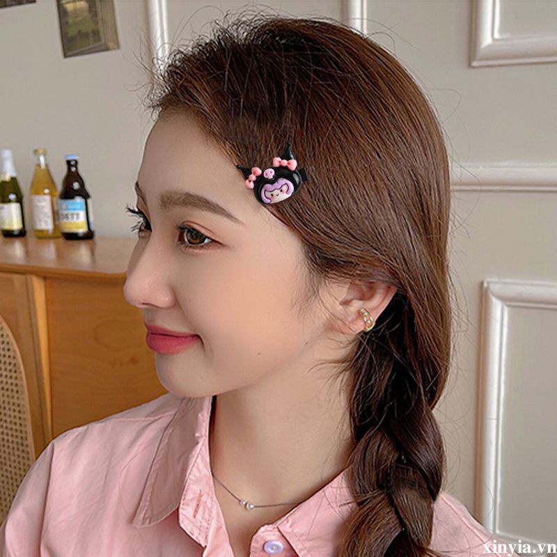 💌💌Kẹp Tóc kuromi mini Hình Mèo Đen Ngọt Ngào