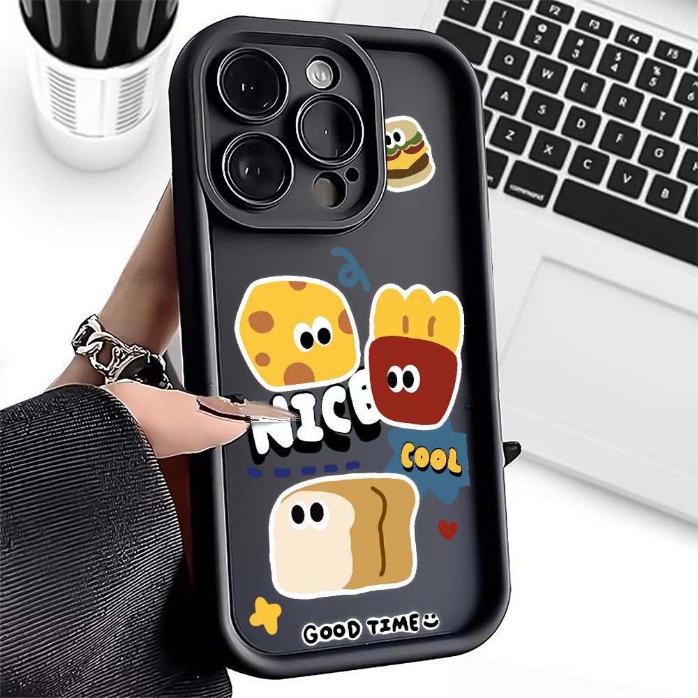 Ốp Điện Thoại Silicon Hình Phô Mai Cho iphone 15promax 15pro 14promax 13promax 15 14 13 12 11Promax xr Xsmax 14plus 15plus 7 8 plus