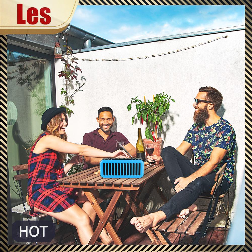 Loa bluetooth Không Dây Tích Hợp Đài fm Có Đèn Pin Năng Lượng Mặt Trời