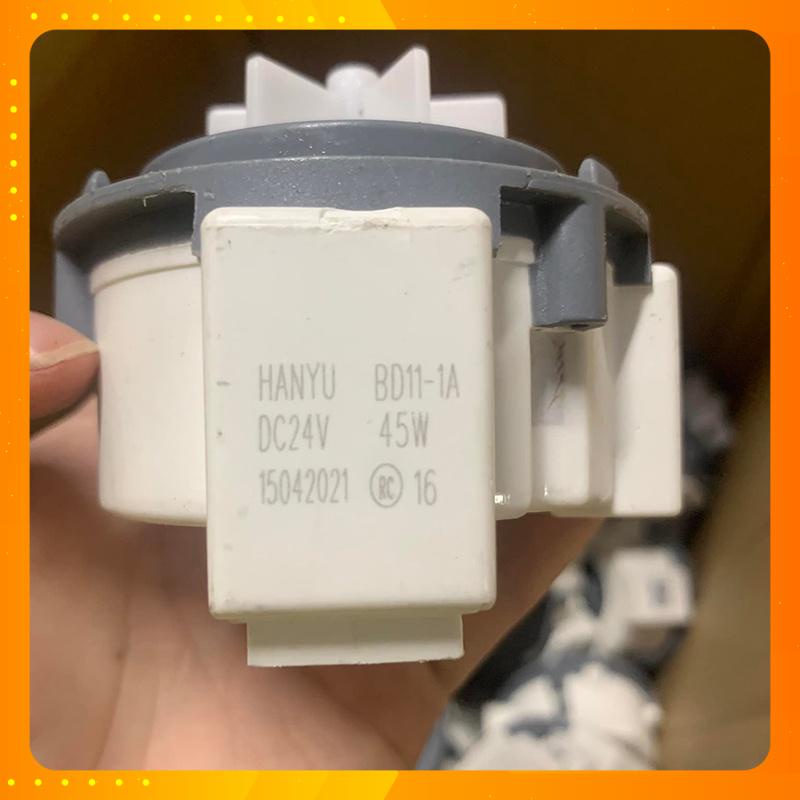 Bơm xả máy giặt SAMSUNG 24V DC lồng ngang bắt vít - Pump xả nước MG sámung cửa trước ss hàng Xịn