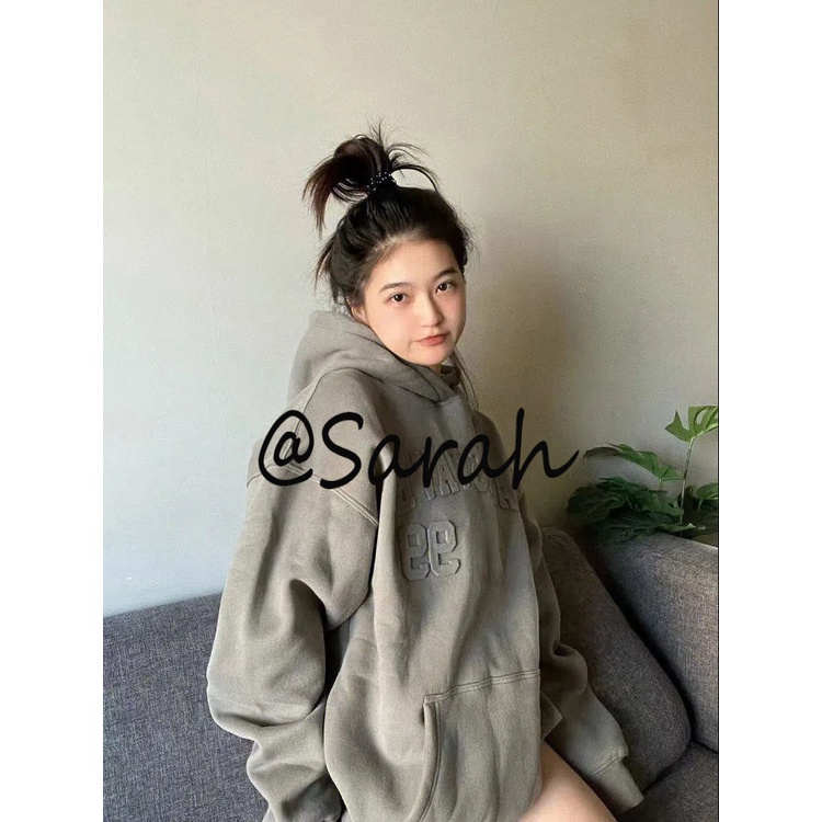 Sarah Áo Khoác hoodie áo khoác nữ zip hoodie chic High-quality New Style Popular WWY239372Q39Z230925