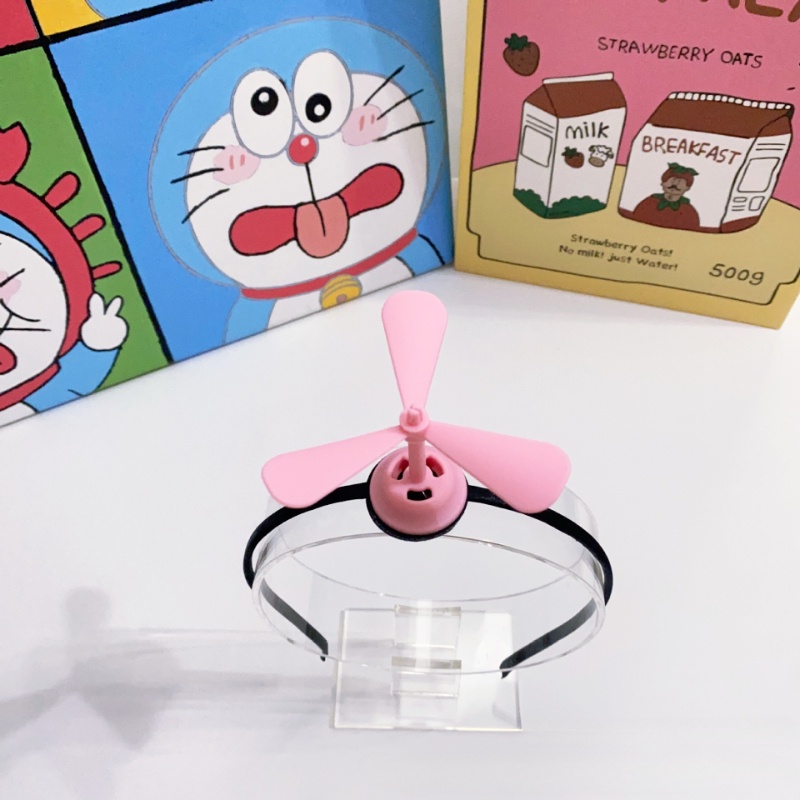 Doraemon Băng Đô Cài Tóc Hình Chuồn Chuồn Bằng Tre Cho Bé