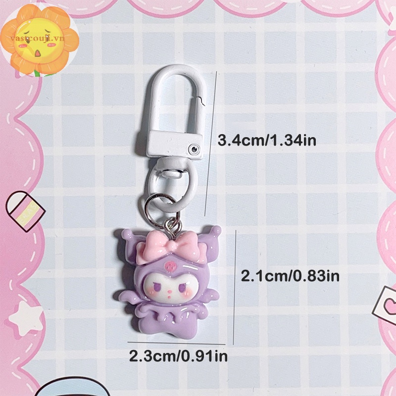 Vastji Móc Khóa Hình sanrio hello kitty melody pochacco cinnamoroll kuromi Xinh Xắn vn