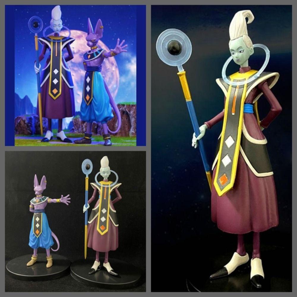 Mmluck whis Mô Hình Đồ Chơi gods 17 / 20cm Bằng pvc Sưu Tầm Hình Thần beerus / whis dragon ball z gods