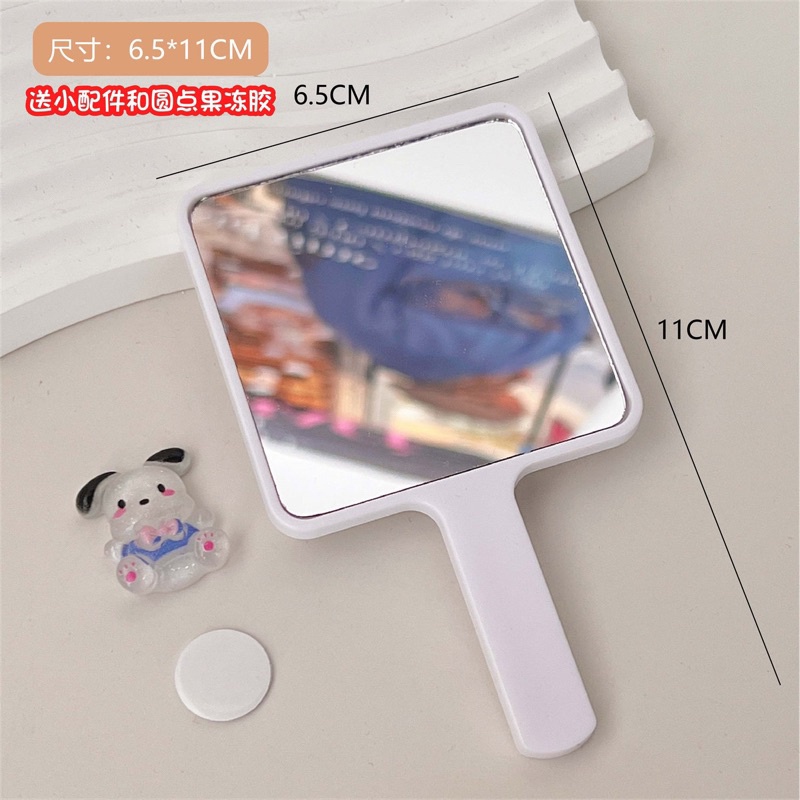 PVN60138 Gương cầm tay mini trang điểm hoạt hình dễ thương T2