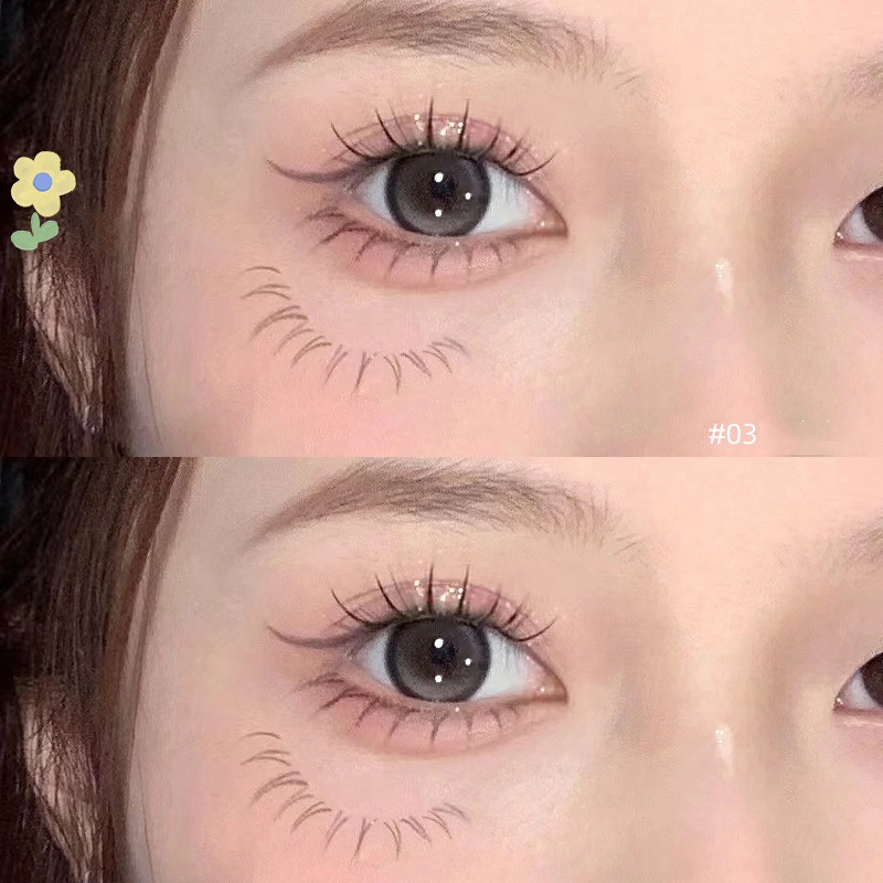 Bút kẻ mắt Maxfine, bút kẻ mắt 2 đầu không trôi vẽ bọng mắt eyeliner đen nâu nhũ bạc YR