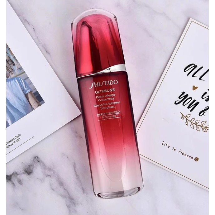 Shiseido Tinh Chất Làm Sáng Da 75ml Màu Đỏ kidney