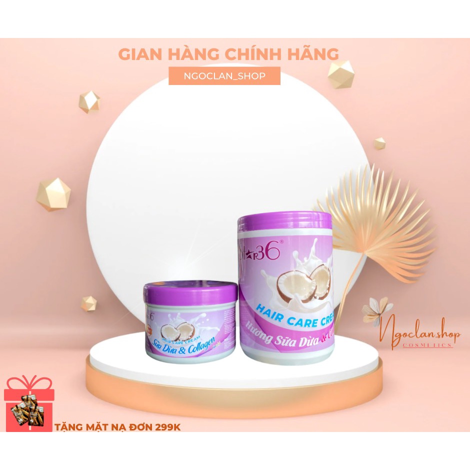 HẤP Ủ TÓC SỮA DỪA & COLLAGEN STAR36