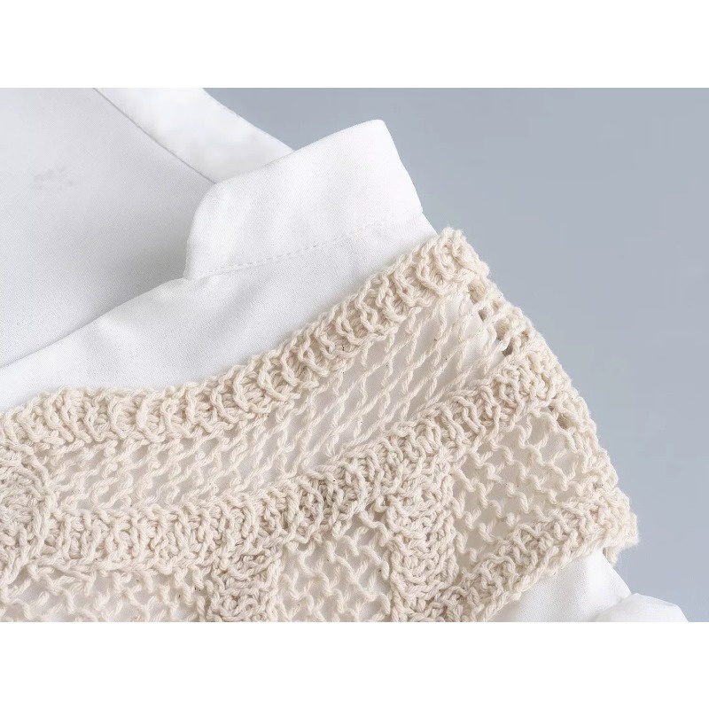 Zara Đầm Ngắn Giả Hai Lớp Phong Cách Âu Mỹ Thời Trang Cho Nữ 4786256 251