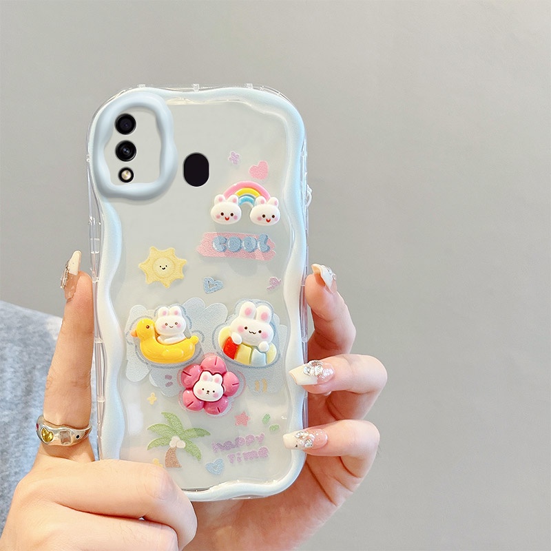 Ốp lưng samsung a10s Dễ Thương Ốp Điện Thoại Chống Sốc Hình Búp Bê Hoạt Hình 3d Thời Trang Cho samsung a10s