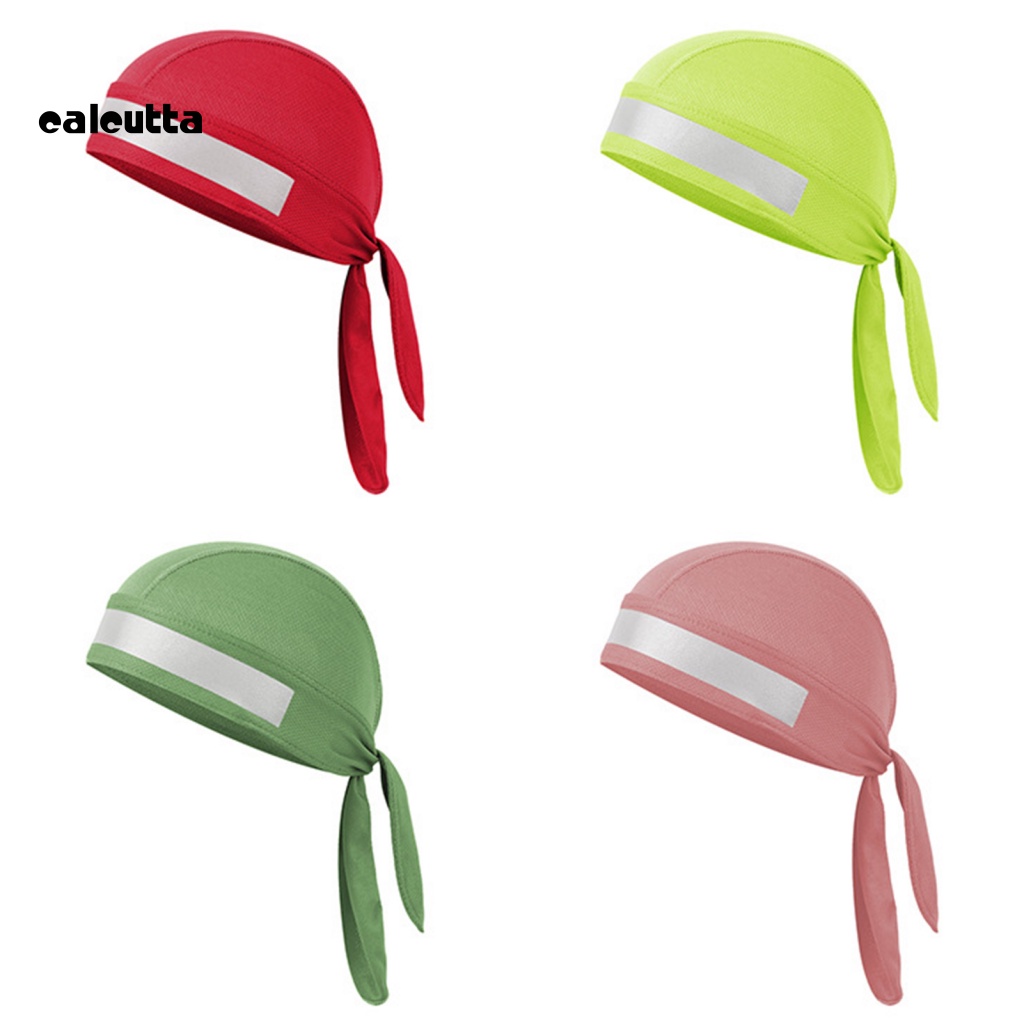 Khăn Trùm Đầu Thể Thao bandana Dây Đai Phản Quang Thoáng Khí Mềm Thấm Hút Mồ Hôi Thoáng Khí Cho Chạy Bộ Và Cưỡi Ngựa Nam Á Á Á Ánh Kim