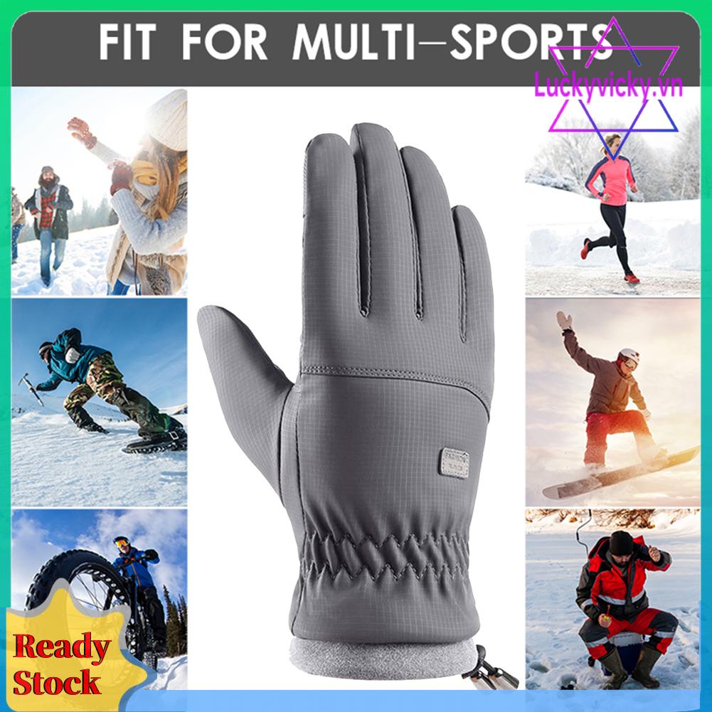 Găng Tay Thể Thao Dây Rút Ấm Áp Dùng Khi Lái Xe / Chạy Bộ Đường Dài