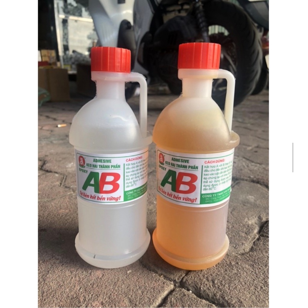 KEO AB 2 THÀNH PHẦN GẮN GỖ CẶP 600G