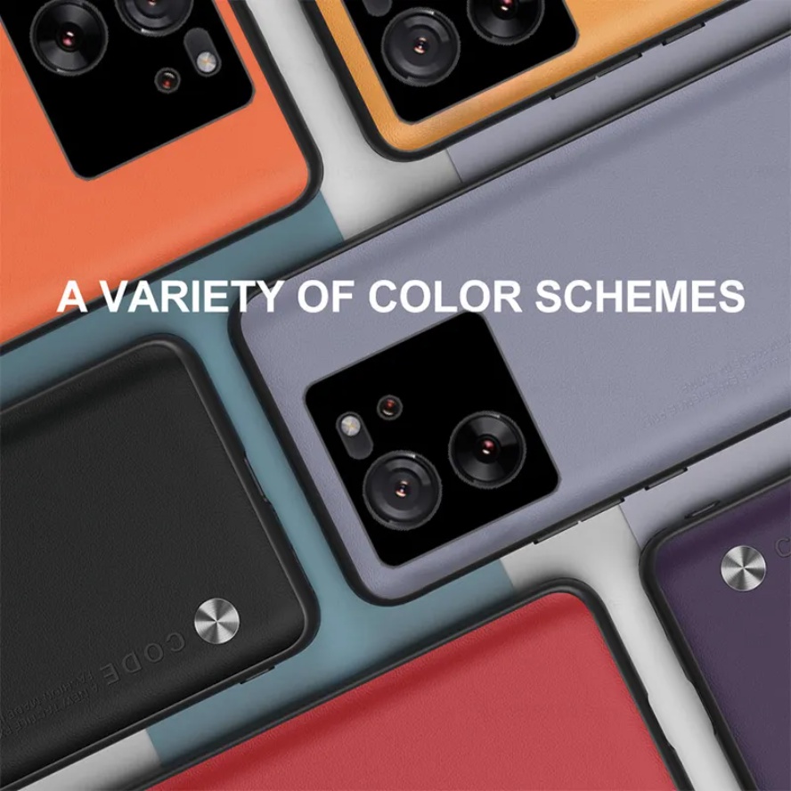 Ốp Điện Thoại Da pu Viền Silicon Thiết Kế Đơn Giản Sang Trọng Cho xiaomi 13t pro 2023 5g xiaomi13t xiomi mi 13 t pro 5g