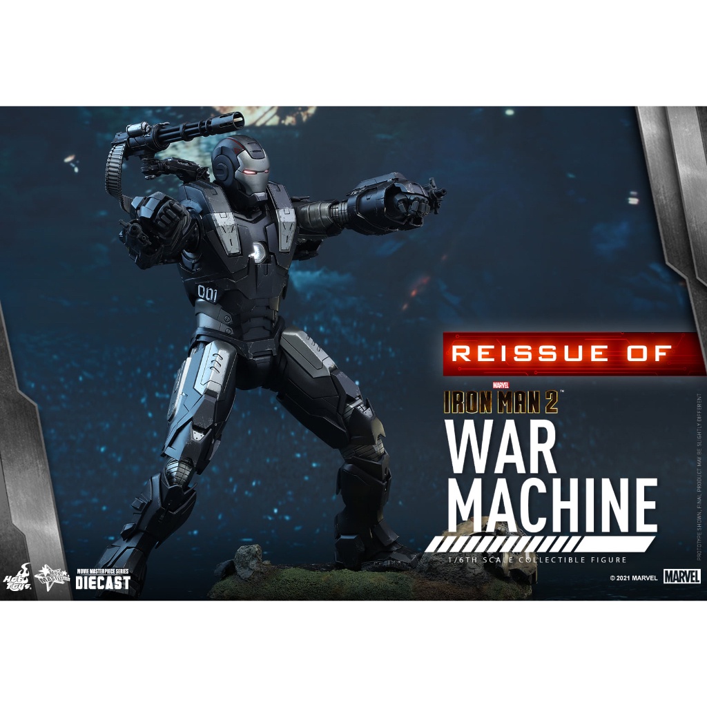 Hàng đẹp Mô hình Hottoys 1/6 MMS-331 D13: War Machine Mark 1 cực chất tặng xe